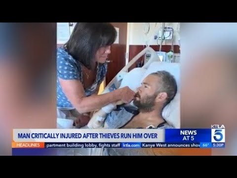 Man critically injured after catalytic converter thieves run him over in Pasadena