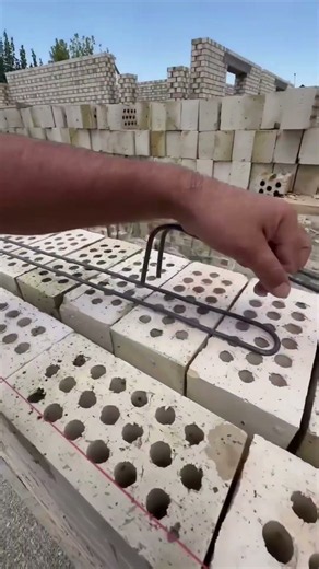 Stop Building Brick Walls Until You Watch This! 🚫 #ConstructionHacks #MasonryTips #BuildingSecrets