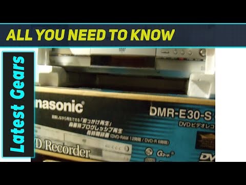 Panasonic DMR-E30S: The Best DVD Recorder for Progressive Scan & Time Slip