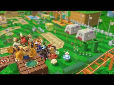 Mario Party 10 - Mario vs Luigi vs Toad vs Rosalina vs Bowser - Mushroom Park