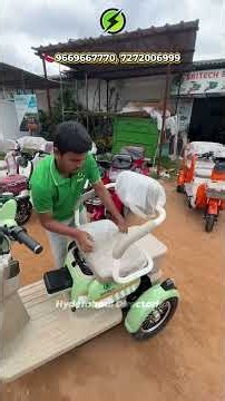 3-Wheel Electric Scooters in Hyderabad ⚡ | 75–100 KM Range | SRITECH EV