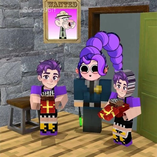 Lily disguises herself as a Sprunki City boy to escape the police—and the ending!