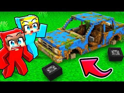 We Found an ABANDONED CAR in Minecraft..