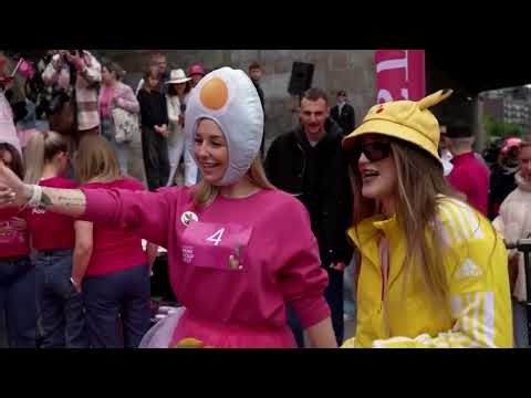 Lithuania celebrates pink soup in colorful festival