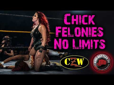 CZW Girlz | Chick Felonies | No Limits Women's Wrestling | Ring Battles TV