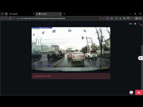 Dashcam Car Crash Detection using MobileNetV2 | Deep Learning + Streamlit Deployment