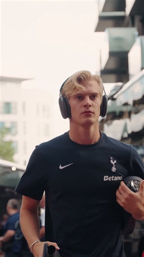 The Tottenham boys are in the building 🫡
