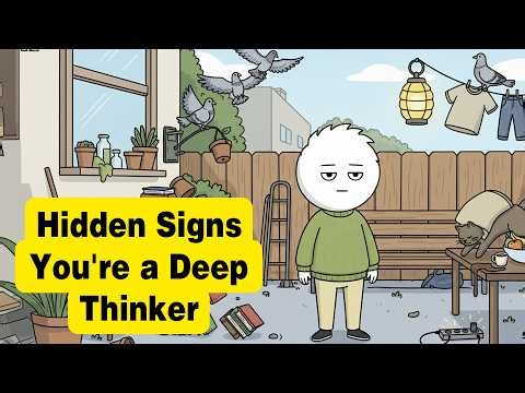 Hidden Signs You're a Deep Thinker | Psychology explain