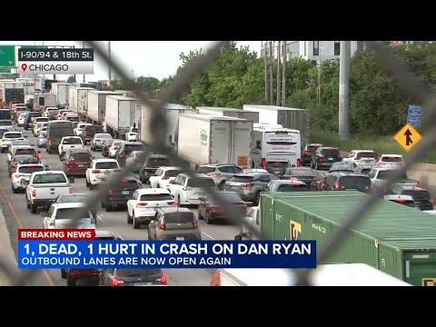 1 killed, other hurt in Dan Ryan Expressway crash: ISP