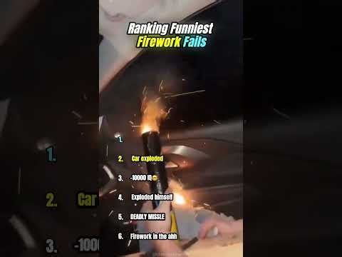 Ranking Funniest Firework Fails😭