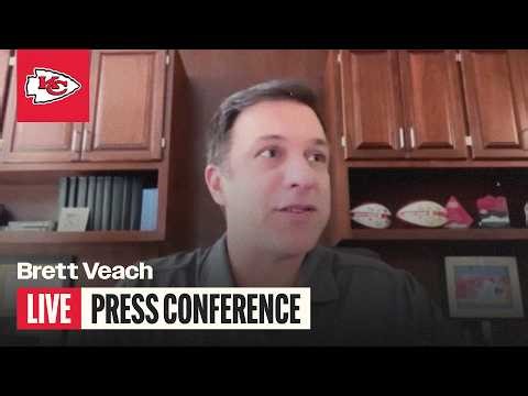 🔴 Chiefs GM Brett Veach Speaks to the Media | APRIL 16, 2026