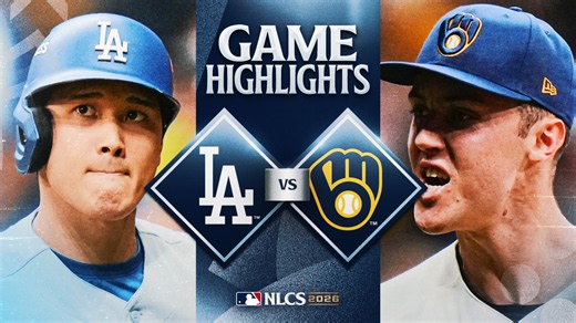 Dodgers vs. Brewers Game 1 Highlights