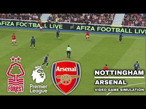 🔴NOTTINGHAM FOREST vs ARSENAL - PREMIER LEAGUE 2025/2026 LIVE SCORE & GAME FC25 SIMULATION