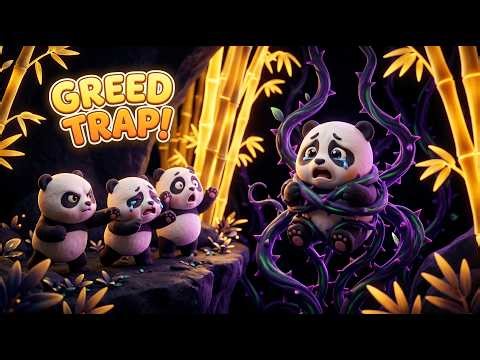 GREED TRAP! 🐼 A Heart-Touching Panda Story That Will Change You