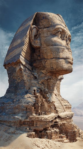 The Sphinx’s Missing Pieces And Where They Went #sphinx #AncientDiscoveries #egypt #egyptian | Life's Biggest Questions