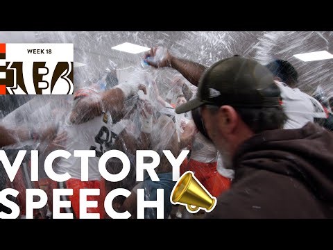 Kevin Stefanski & Myles Garrett's Victory Speech vs. Bengals