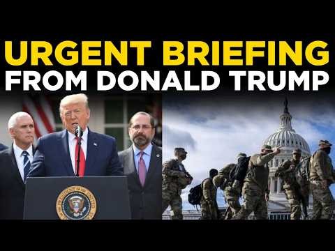 Donald Trump LIVE: Trump’s Biggest War Briefing From Oval Office | US on High Alert