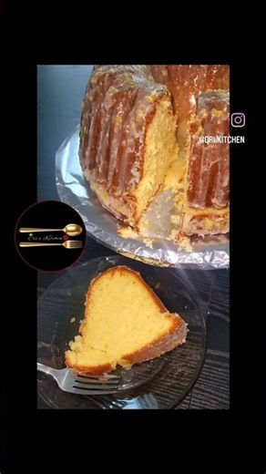 This homemade lemon pound cake is rich, buttery, and bursting with fresh lemon flavor!😋✌🏾👑's