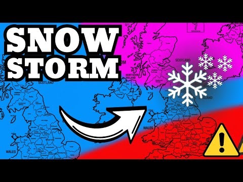 Storm Goretti AMBER Alert - Heavy Snow Hits Thursday Night