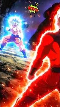 Goku Ultra Instinct vs Jiren 🔥 Final Battle & Zeno’s Shocking Decision! #shorts #anime