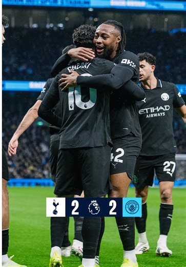 The action from our 2-2 @Premier League draw against Spurs 📺