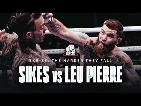 FULL Bare Knuckle Fight | Joshua Sikes vs. Darrian Leu Pierre | BKB 53: The Harder They Fall