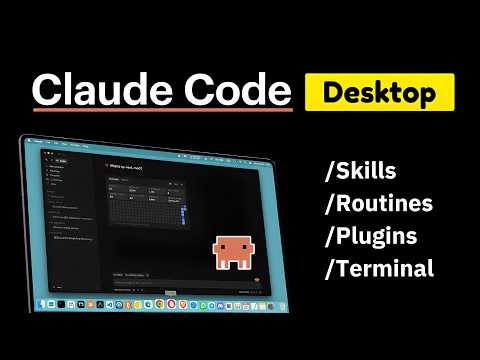 Full Claude Code Desktop - Tutorial for Beginners in 2026!