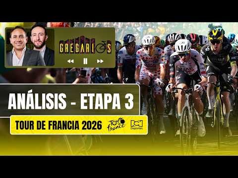 🔴EN VIVO🔴Gregarios - Etapa 3: Tour de Francia 2026 - con Mario Sabato y Juan Charry