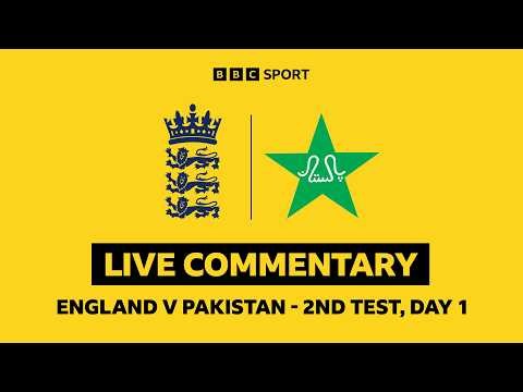 BBC Test Match Special Audio | England v Pakistan | 2nd Test - Day 1 | Lord's