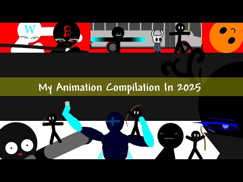My Animation Compilation In 2025 | Stickman Animation - By ANIMATOR ZONE