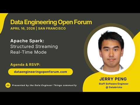 Apache Spark: Structured Streaming Real-Time Mode - DEOF 2026