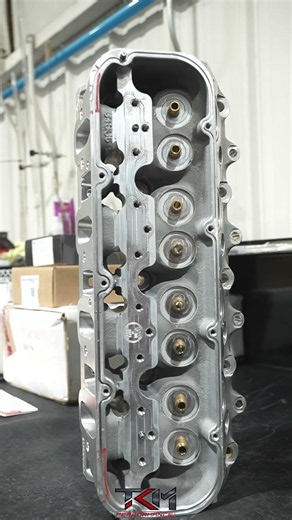 ]Valve Job on this Pair of Frankenstien ls1 heads #tkmeverywhere #POWERISINMACHINEWORK #Tkmpower