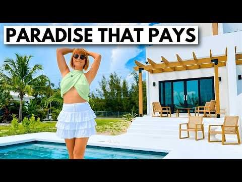 Make $120K A YEAR 🤩 Bahamas Waterfront Home with a Dock: Boater's Dream Tour