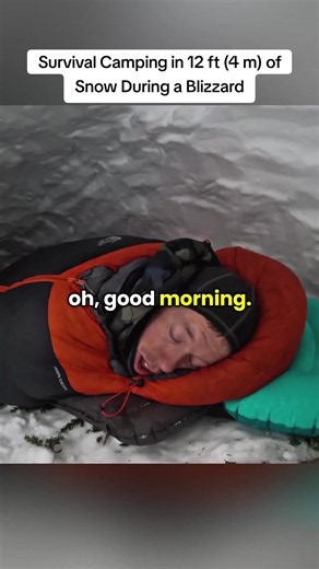 Snow Camping Survival: How to Camp in 12 ft (4 m) of Snow During a Blizzard