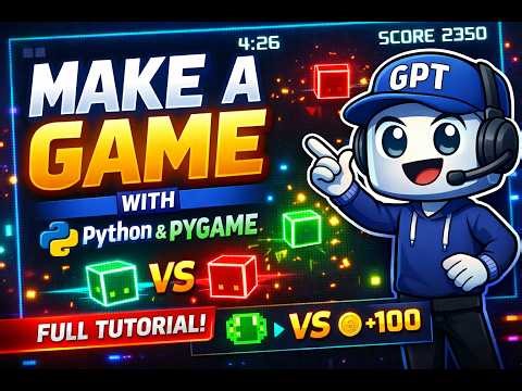 🚶 How I Used GPT to Recreate Classic Games in Python! | IN DEPTH TUTORIAL!