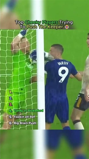 Top Cheeky Players Trying To Push The Keeper