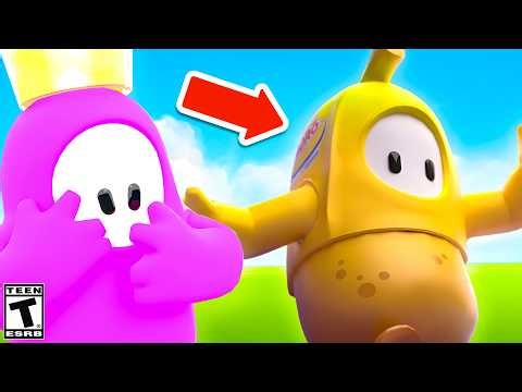 Fall Guys GOLDEN & YELLOW SKINS | Ft. LemonBundun is Back | ⚔️Leaderboard Customs With Viewers Live!