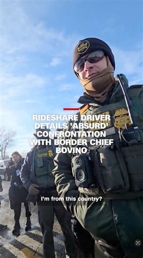 A Somali-American rideshare driver in Minneapolis is speaking out after his encounter with Border Patrol chief Greg Bovino. He tells his story to CNN's Erin Burnett. | CNN