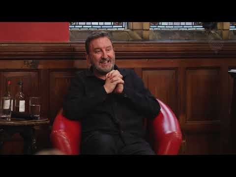 Comedian and Actor Lee Mack Interview at the Oxford Union