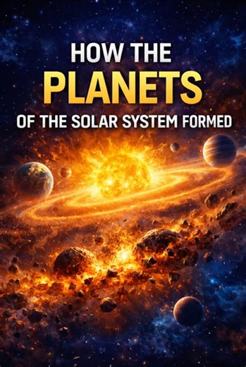 How the planets of the Solar System formed#Universe #Space #Science