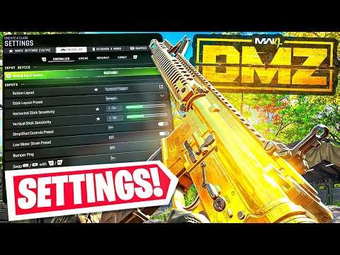 MODERN WARFARE 4 DMZ: BEST SETTINGS You NEED To Use! (MW4 Best Controller, Graphics, & PS5 Settings)