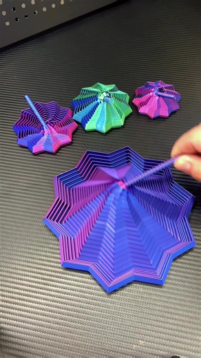 Must-Have 3D Printed Star Spinner Optical Illusion