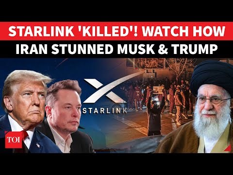 Iran DECIMATES 'Regime-Change' Tool With Russia-China Help? Military-Grade Tech Jams Musk Starlink