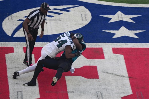Eagles Trotter ejected after NFL London kickoff. What happened?