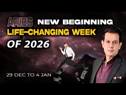 Aries Weekly Horoscope & Astrology Predictions (29 Dec - 4 Jan, 2026) | Haris Azmi | Astrogems
