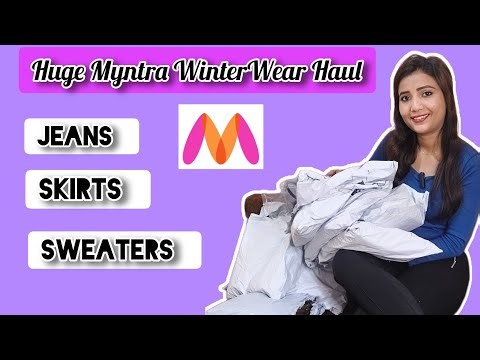 Huge Myntra WinterWear Haul | Best Winter Outfits From Myntra | Myntra Premium Collection |