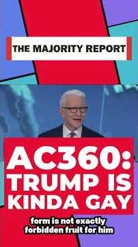 Anderson Cooper: Trum's kinda GAY