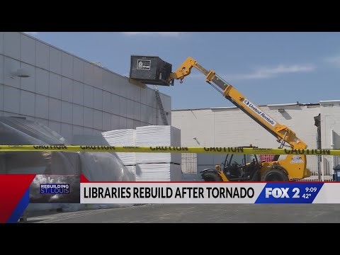 Tornado-damaged libraries in St. Louis to reopen with upgrades