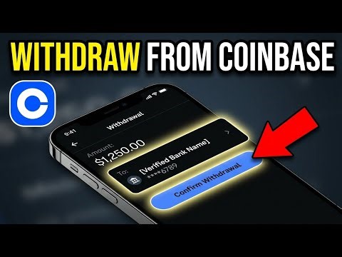 How to withdraw from Coinbase to your verified bank account - Step By Step