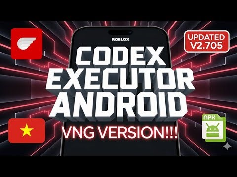 Download & Install Latest updated VNG Codex Executor for Android | Updated VNG Roblox Codex Executor
